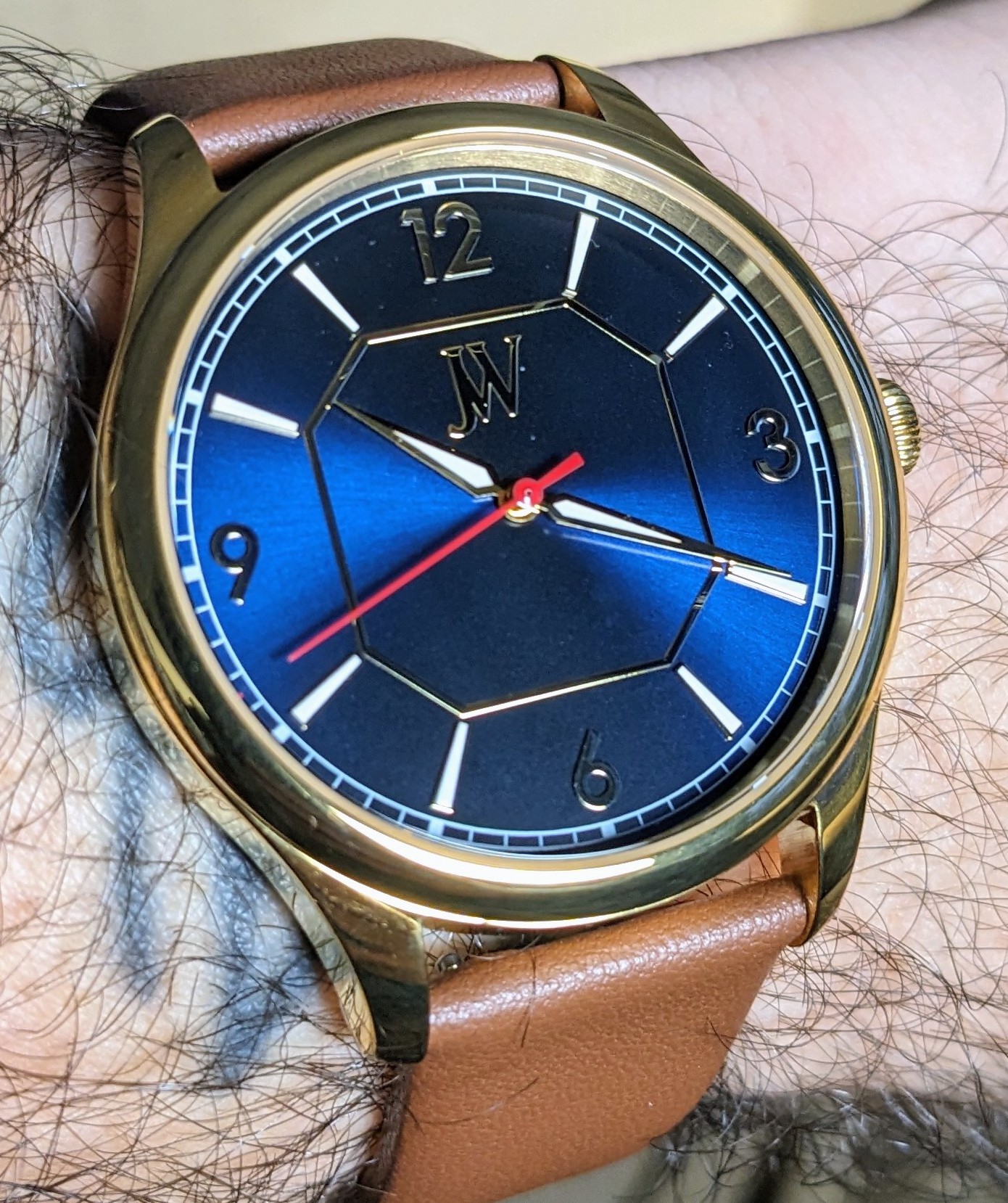 Blue Dial / Gold Accent